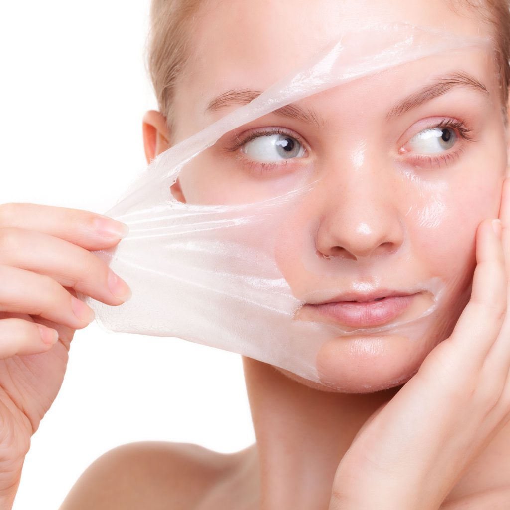 PEEL-OFF MASK FOR WHITEHEADS