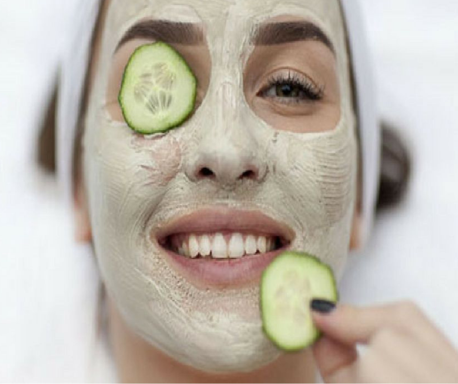 DIY EASY CUCUMBER FACE MASK FOR CLEAR SKIN